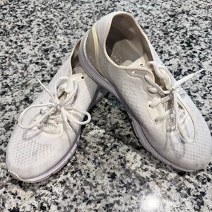 Women's White Under Armour Athletic Shoes